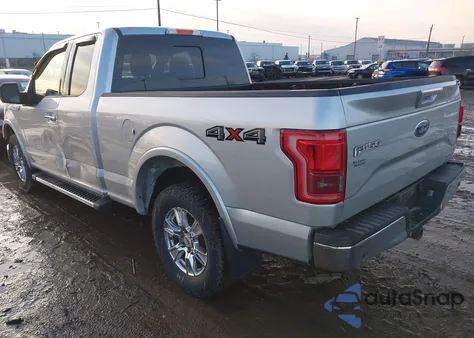 2016 Ford F-150 Lariat из США, поврежденный, VIN 1FTFX1EF1GFA98763